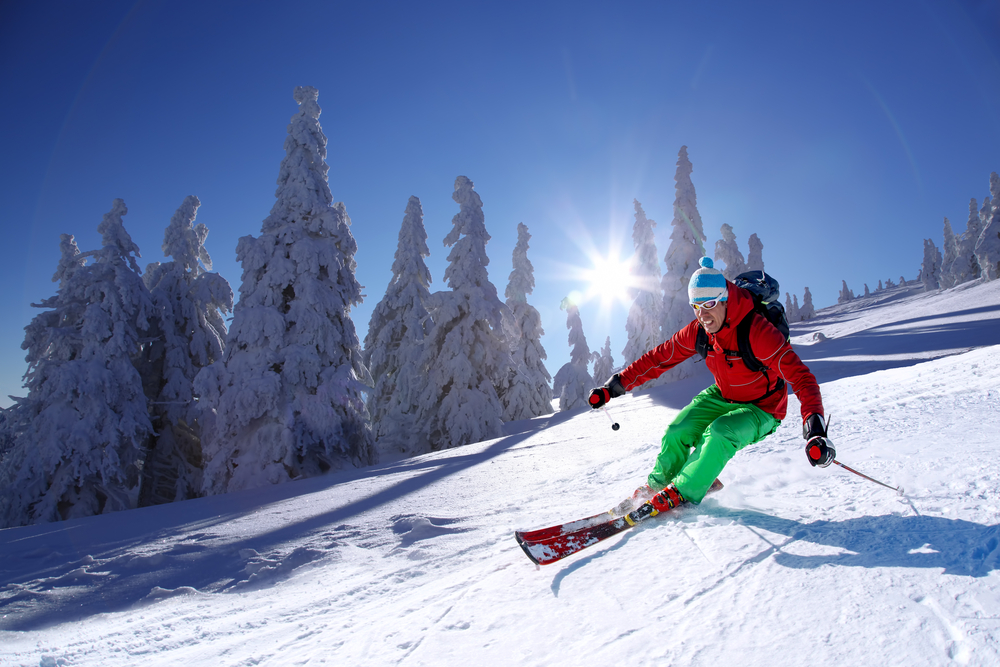 Mogelijkheid om te skiën