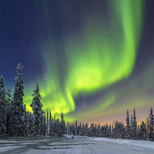 Finland Lapland Noorderlicht