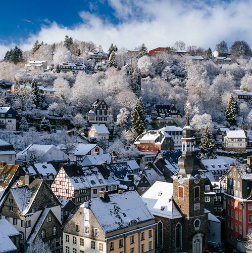Kerstmarkt Monschau & Kasteel Merode