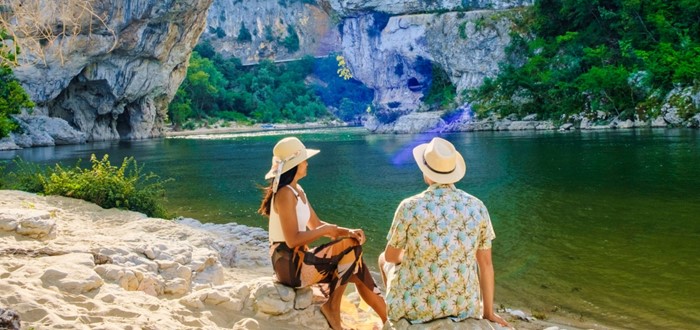 ARDÈCHE - AUBENAS - LE PONT D’ARC